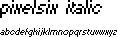 Pixel Six Italic